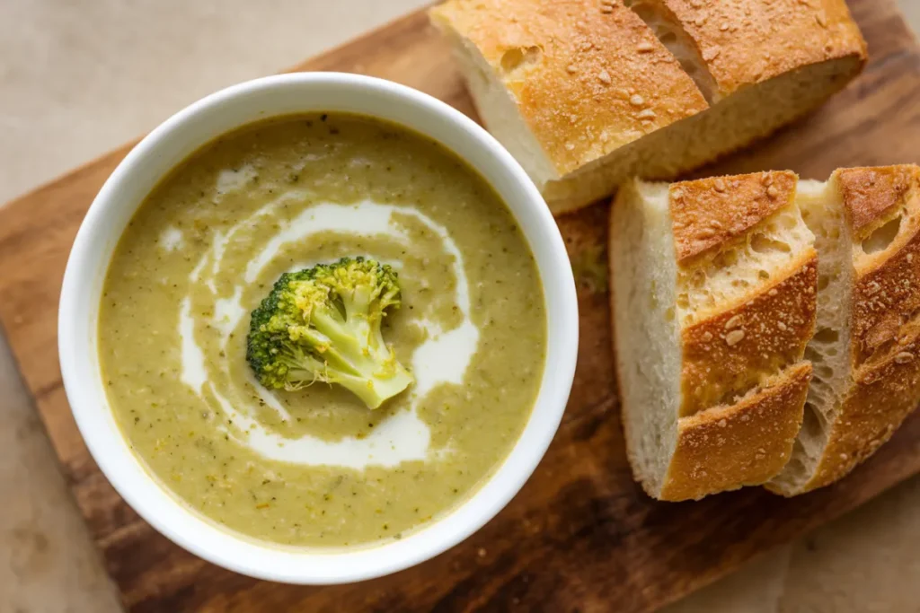 What Is Broccoli Cheddar Soup Made Of?